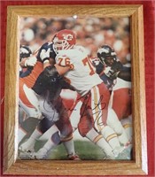 Kansas City Chiefs Player #76 Autographed 8x10