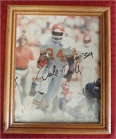 Dale Carter #24 KC Chiefs Autographed 8x10