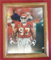 Kansas City Chiefs Player #97  Autographed 8x10
