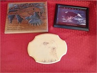 Lot of Wall Hangings Plaques