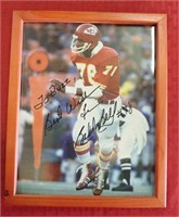Bobby Bell KC Chiefs Player #78  Autographed 8x10