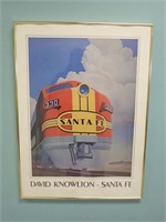 David Knowlton ~ Santa Fe ~ Framed Poster