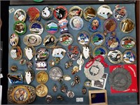 Large lot of Fur Rondy collectables, mostly enamel