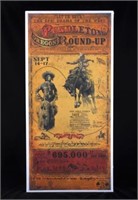 Pendleton Round-Up Poster by Bob Coronato