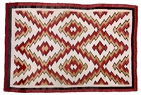 Exceptional Navajo Eye Dazzler Pattern Wool Rug