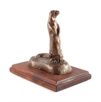 Original Bob Scriver Bronze "Lola's Otter"