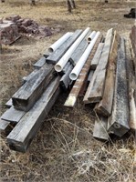 Assortment of Rough Lumber