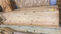 Stack of 3/4" x 7" Tongue & Groove Boards