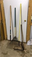 Group of Garden Hand Tools