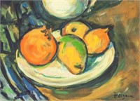 PAUL CEZANNE French 1839-1906  Tempera on Paper