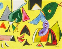 ARSHILE GORKY American 1904-1948 Oil on Canvas