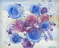 SAM FRANCIS American 1923-1994 AOC Abstract