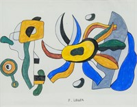 FERNAND LEGER French 1881-1955 Gouache on Paper