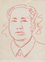 ANDY WARHOL American 1928-1987 Ink on Paper