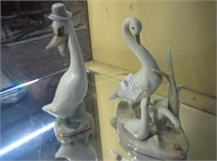 Casades Swan & Goose Figures Made In Spain