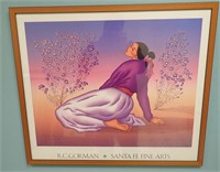 1996 R.C. Gorman - Santa Fe Fine Arts Poster