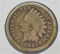 1864 INDIAN HEAD CENT  G