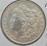 1885 MORGAN DOLLAR  UNC
