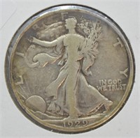 1929 S WALKING HALF DOLLAR