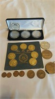 Collectable Coin and Silvee lot- Liberty dollars