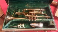 vintage Reynolds trumpet in case