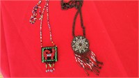 Handcrafted beaded Necklaces
