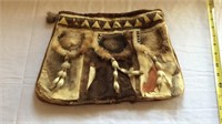Hand craft Fur purse