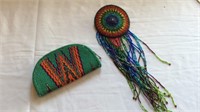 Beaded Coin Purse and Barrette