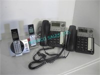 LOT, 2X V-TECH  CORDLESS & 2X ML17939 PHONES