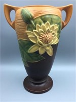 Roseville large water lily vase 83 15