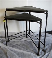 Metal Triangle Nesting tables