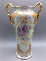 Large Limoges floral vase