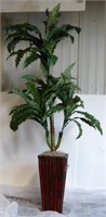 52" Faux Palm in Planter