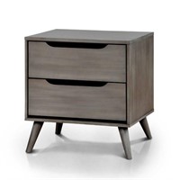 2 drawer MCM Side Table/Night stand