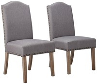 Set of 4 Gray Parsons Chairs