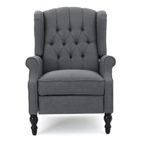 Henley Manual Recliner Charcoal