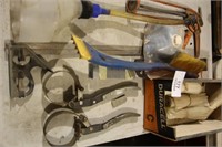 Estate-Job Lot Oil Filter Wrenches, Funnels Etc