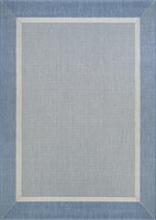 Linden Blue 2x3 Outdoor Rug #2