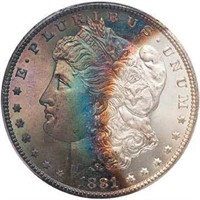 $1 1881-CC PCGS MS67