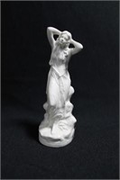 LADY WITH HANDS ON HER HEAD - 5 1/2" - IVORY