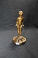 "GAIL" - CAST IRON - 6 1/2" HIGH MARKED: GAIL ON