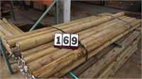 Bundle of 17 Treated Landscape Timbers