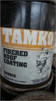 Pallet of tamko Fibered Roof Coating