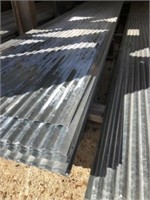 125 Sheets of Roofing Tin