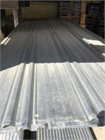 18 Sheets of Galvanized Metal Roofing