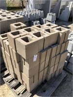73 8"x8"x8" Concrete Half-Blocks