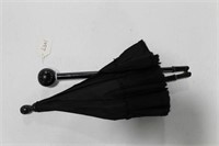 VICTORIAN PARASOL BAMBOO SHAFT AND HANDLE,