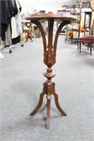 VICTORIAN, WALNUT PLANT STAND EAST LAKE STYLE,