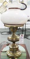 ELECTRIC - OIL LAMP STYLE - TABLE LAMP GLASS