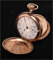 Peacock/Elgin Pocket Watch, Antique in Hunter Case